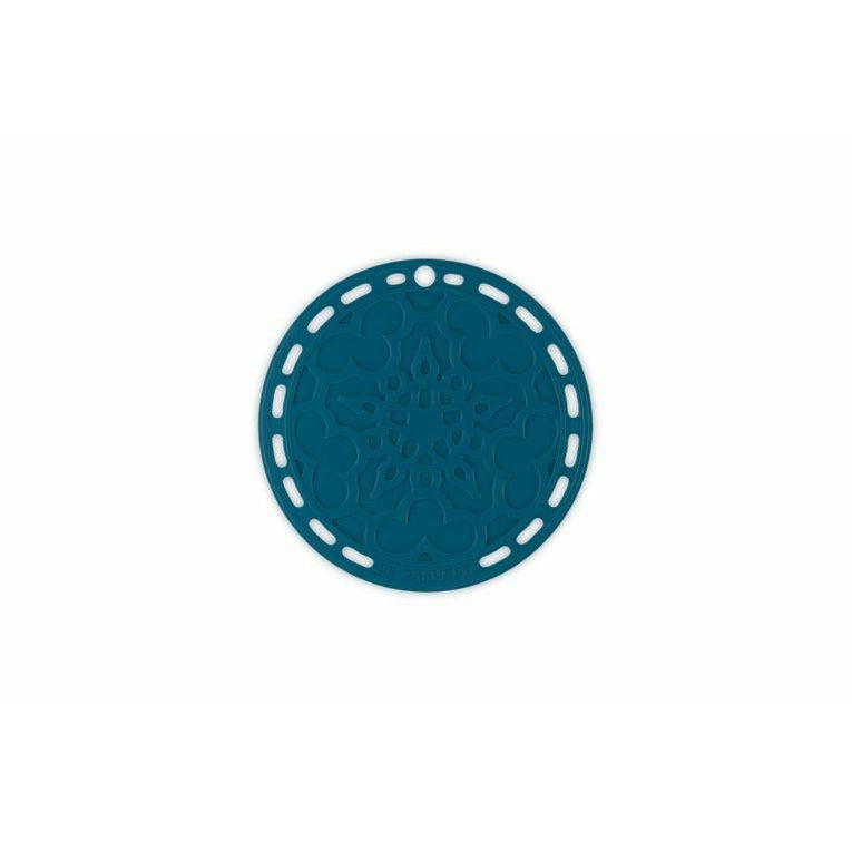 [product_category]-Le Creuset Silicone Coaster Tradition, Deep Teal-Le Creuset-630870298889-42401206420000-LEC-1