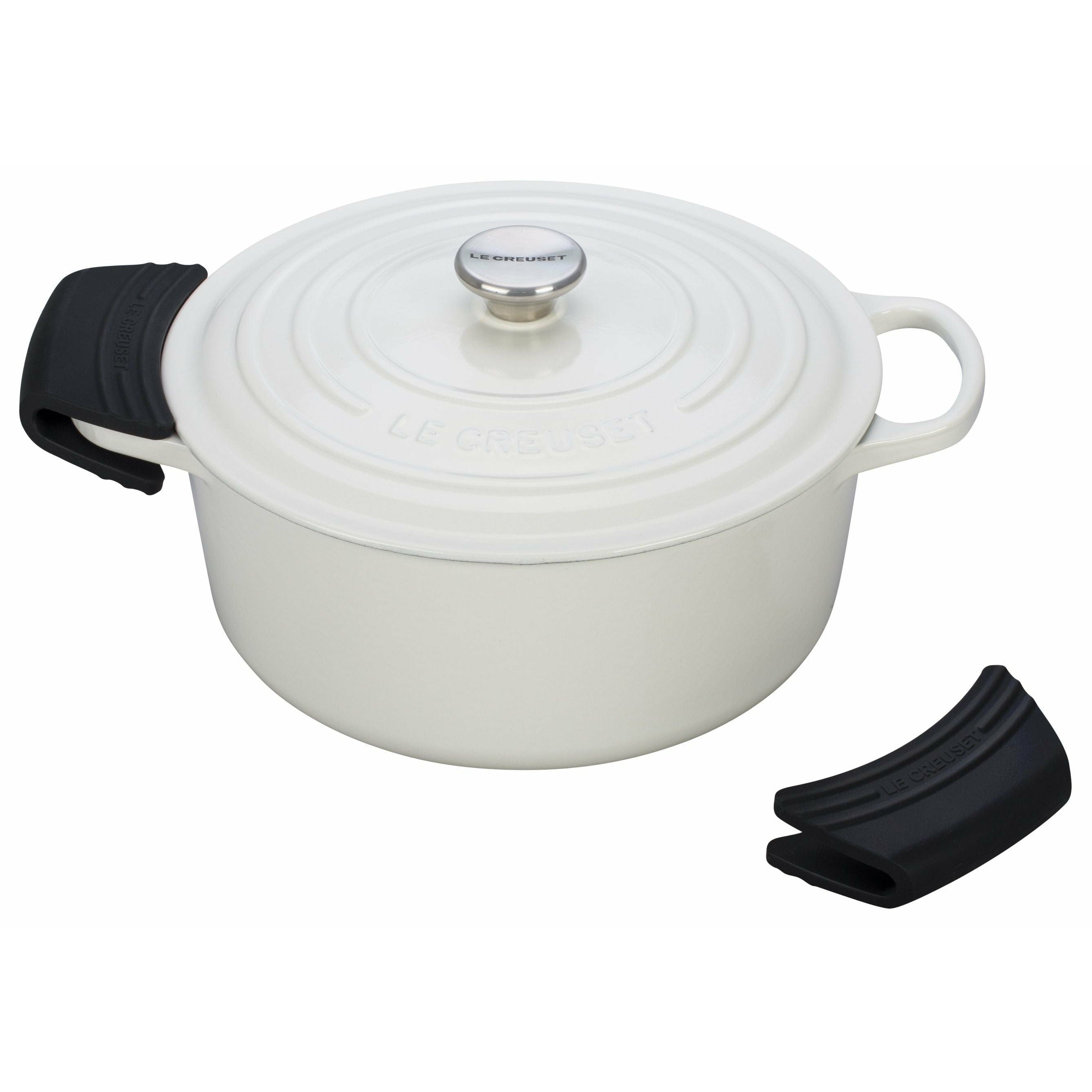 [product_category]-Le Creuset Silicone Handle Guard 2 Pcs., Black-Le Creuset-630870193122-93010300140000-LEC-2