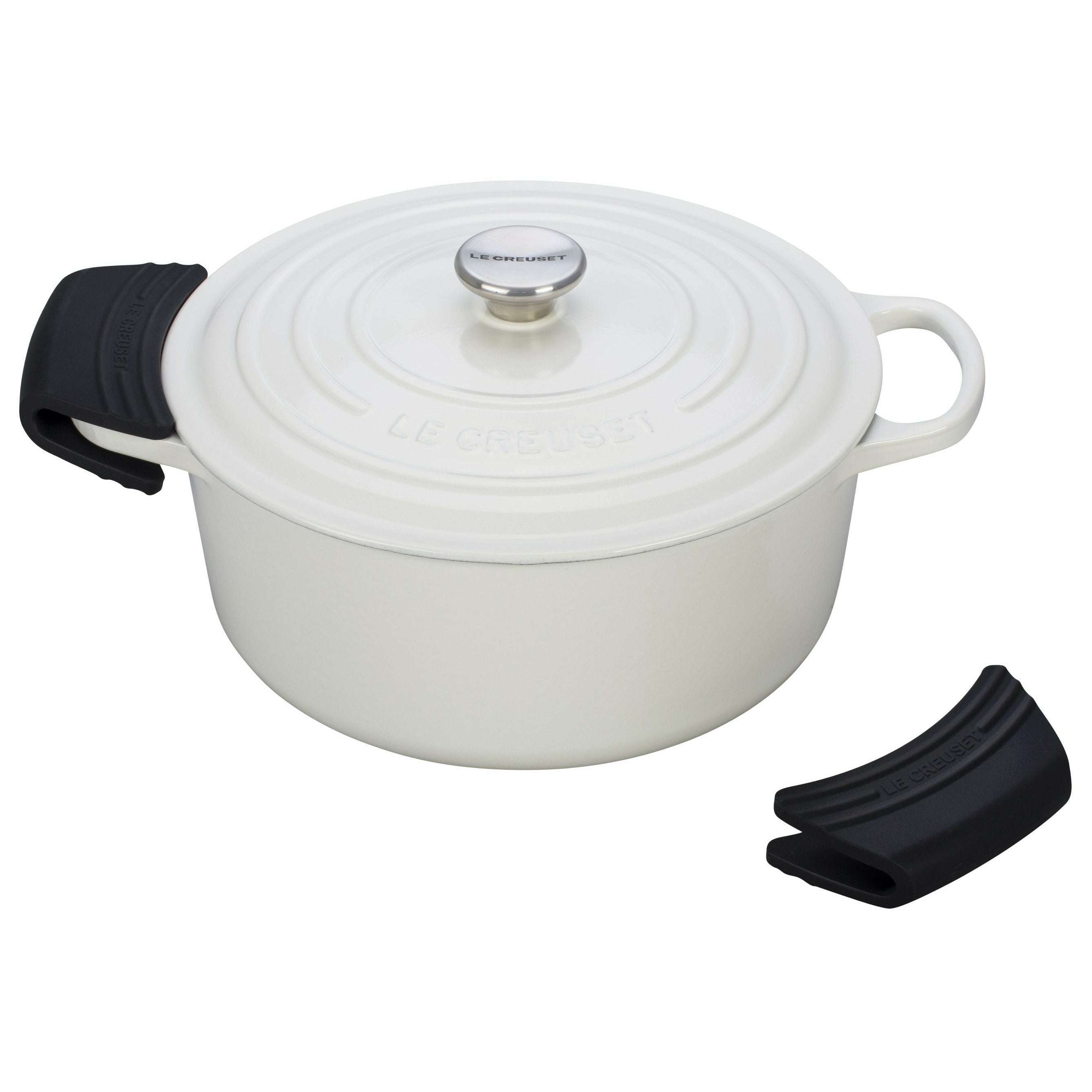 [product_category]-Le Creuset Silicone Handle Guard 2 Pcs., Black-Le Creuset-630870193122-93010300140000-LEC-6