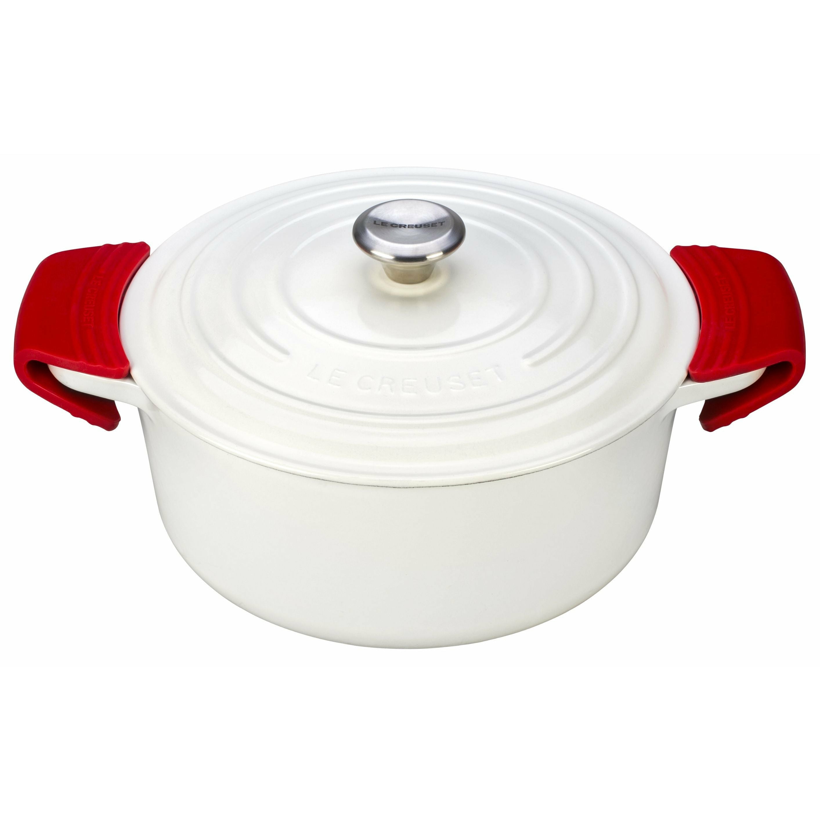 [product_category]-Le Creuset Silicone Handle Guard 2 Pcs., Cherry Red-Le Creuset-630870193078-93010300060000-LEC-3