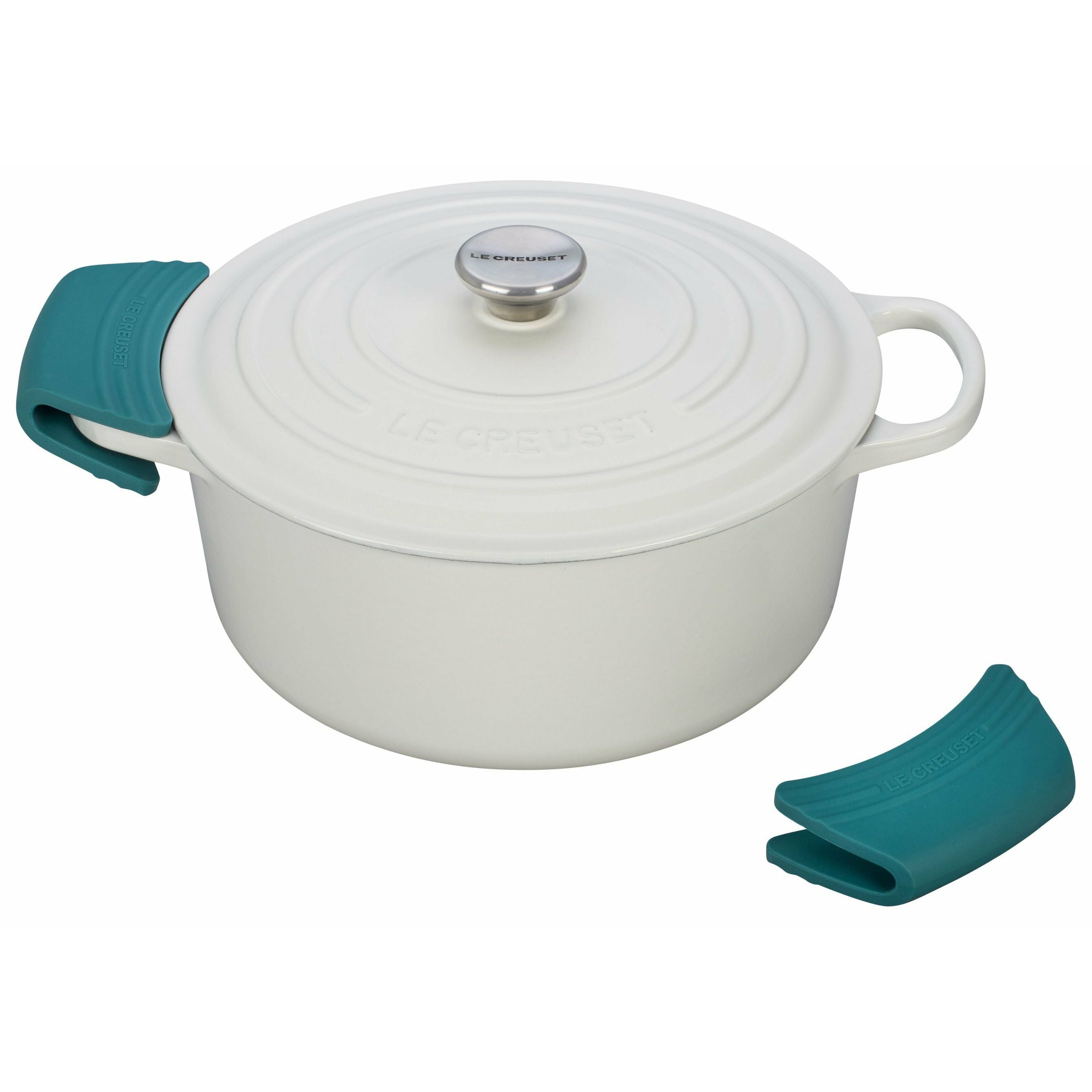 [product_category]-Le Creuset Silicone Handle Guard Deep Teal, 2 Pcs.-Le Creuset-630870231466-93010300642000-LEC-3