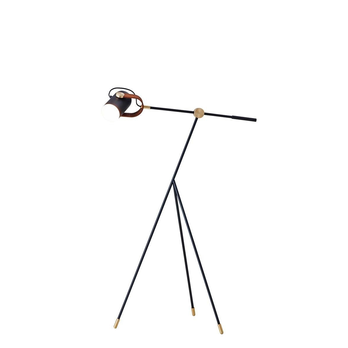 [product_category]-Le Klint Carronade Floor Lamp Black, Low-Le Klint-5703387336049-360SB-LK-2
