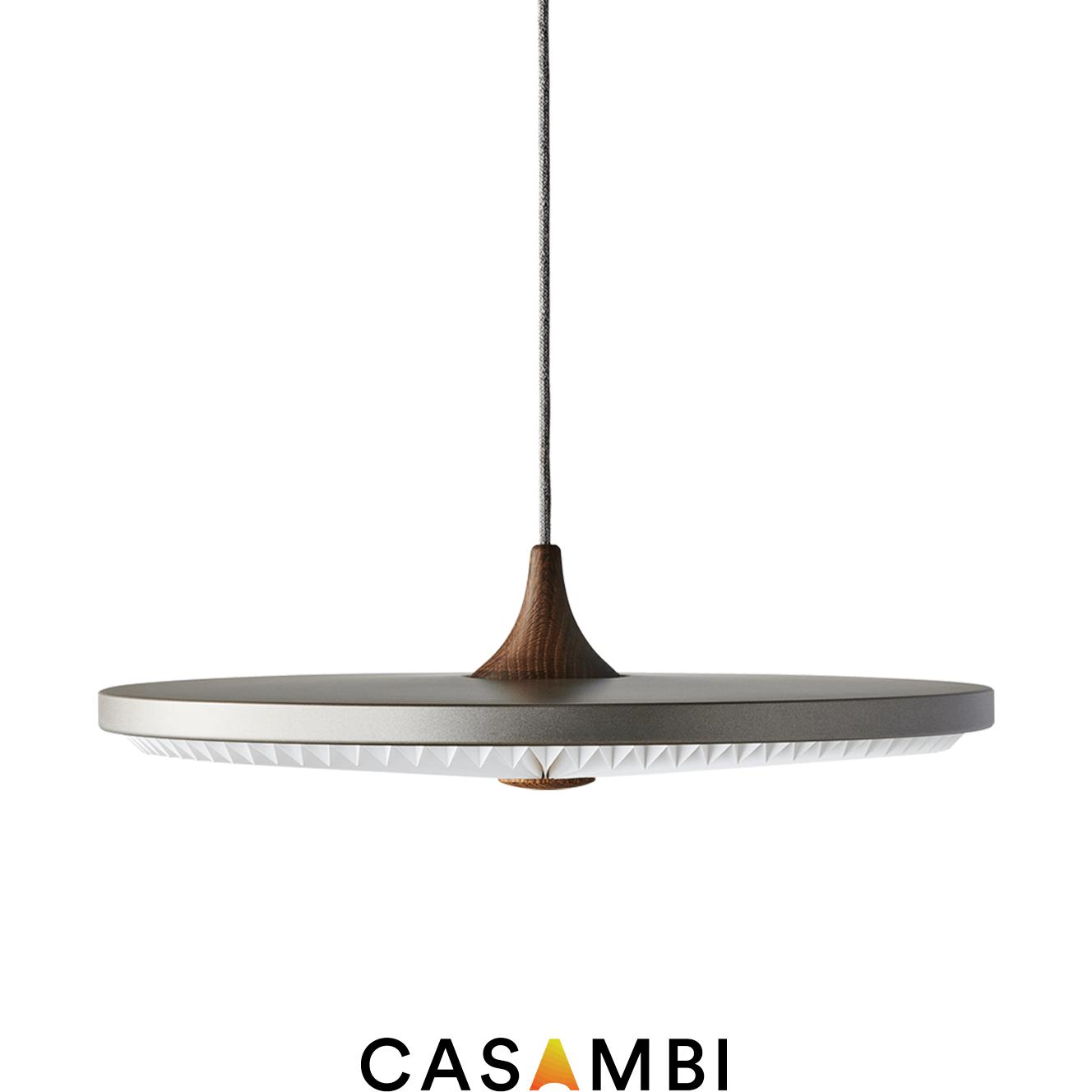 [product_category]-Le Klint Soleil Suspension Lamp Paper Thunder Sky Dimmable, 35 Cm-Le Klint-5703387198203-198STHDPA-LEK-1