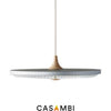 Letrint Soleil Suspension Lamp Standard Silver Cloud Dimmable 35 cm