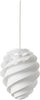  Swirl II Přívěsek bílý Ø 18 cm