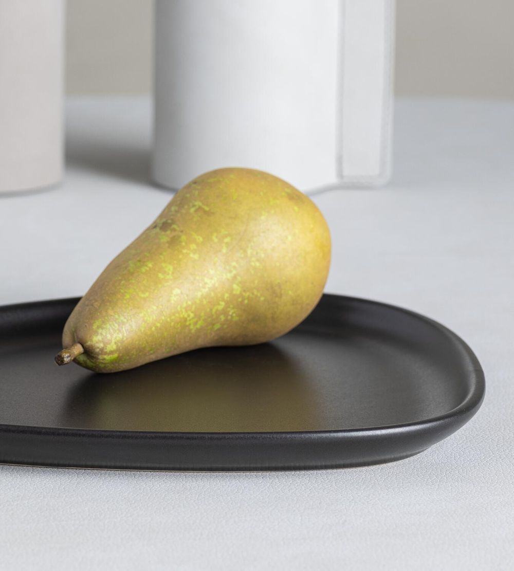 [product_category]-Lind Dna Curve Earthenware Center Plate, Black-Lind DNA-5711905520887-990163-LIN-3