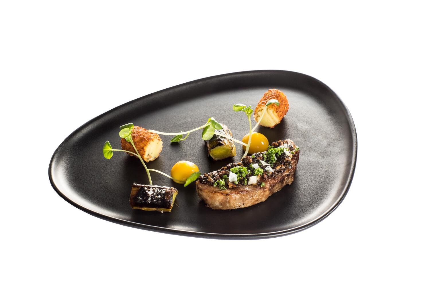 [product_category]-Lind Dna Curve Earthenware Plate, Black-Lind DNA-5711905520870-990162-LIN-2