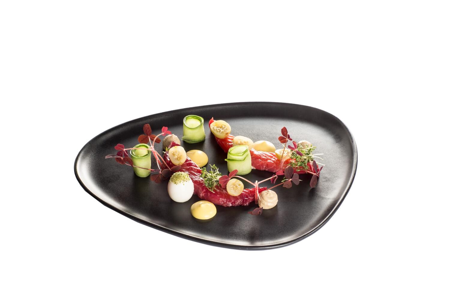 [product_category]-Lind Dna Curve Earthenware Plate, Black-Lind DNA-5711905520870-990162-LIN-4