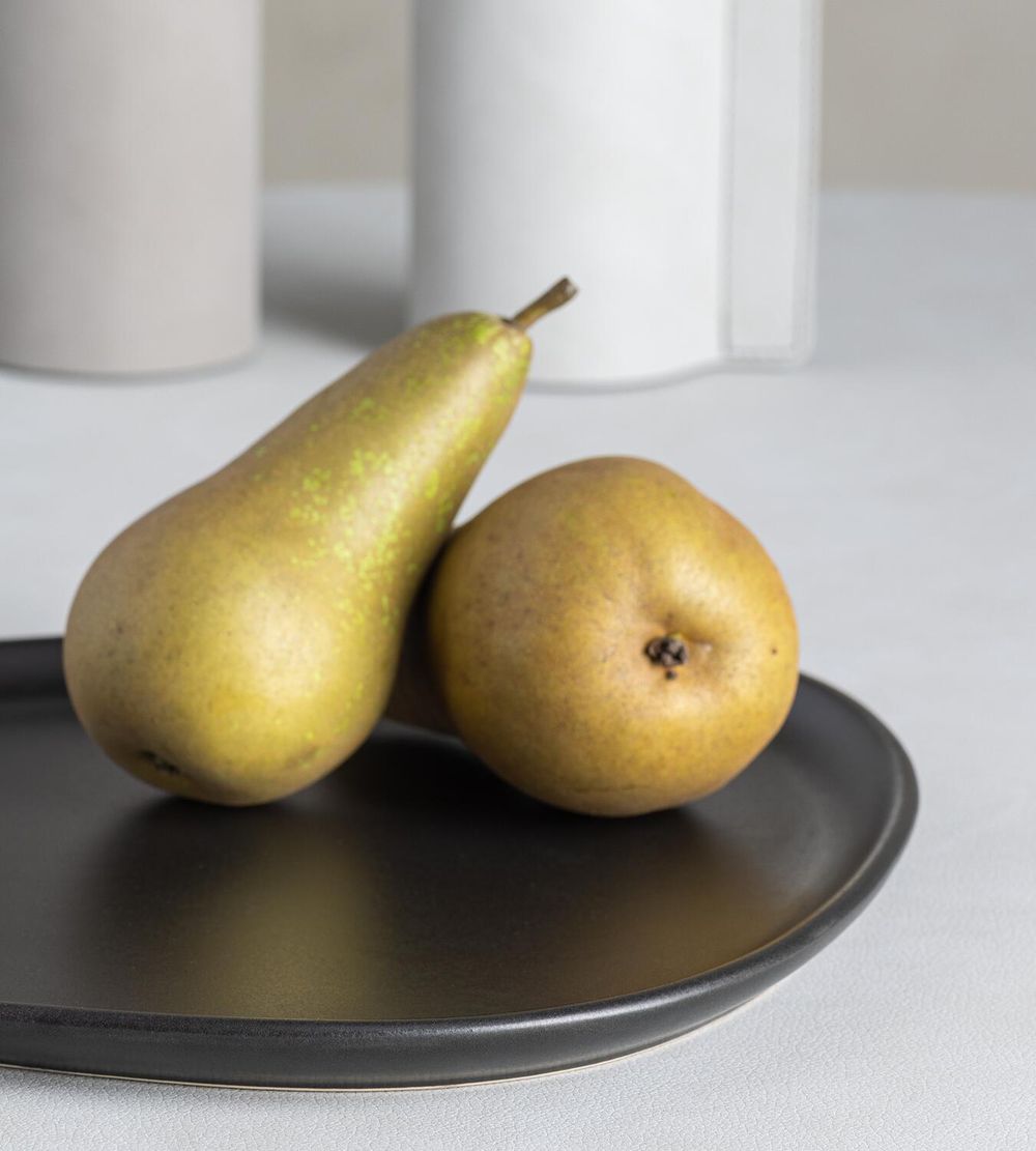 [product_category]-Lind Dna Curve Earthenware Plate, Black-Lind DNA-5711905520870-990162-LIN-5
