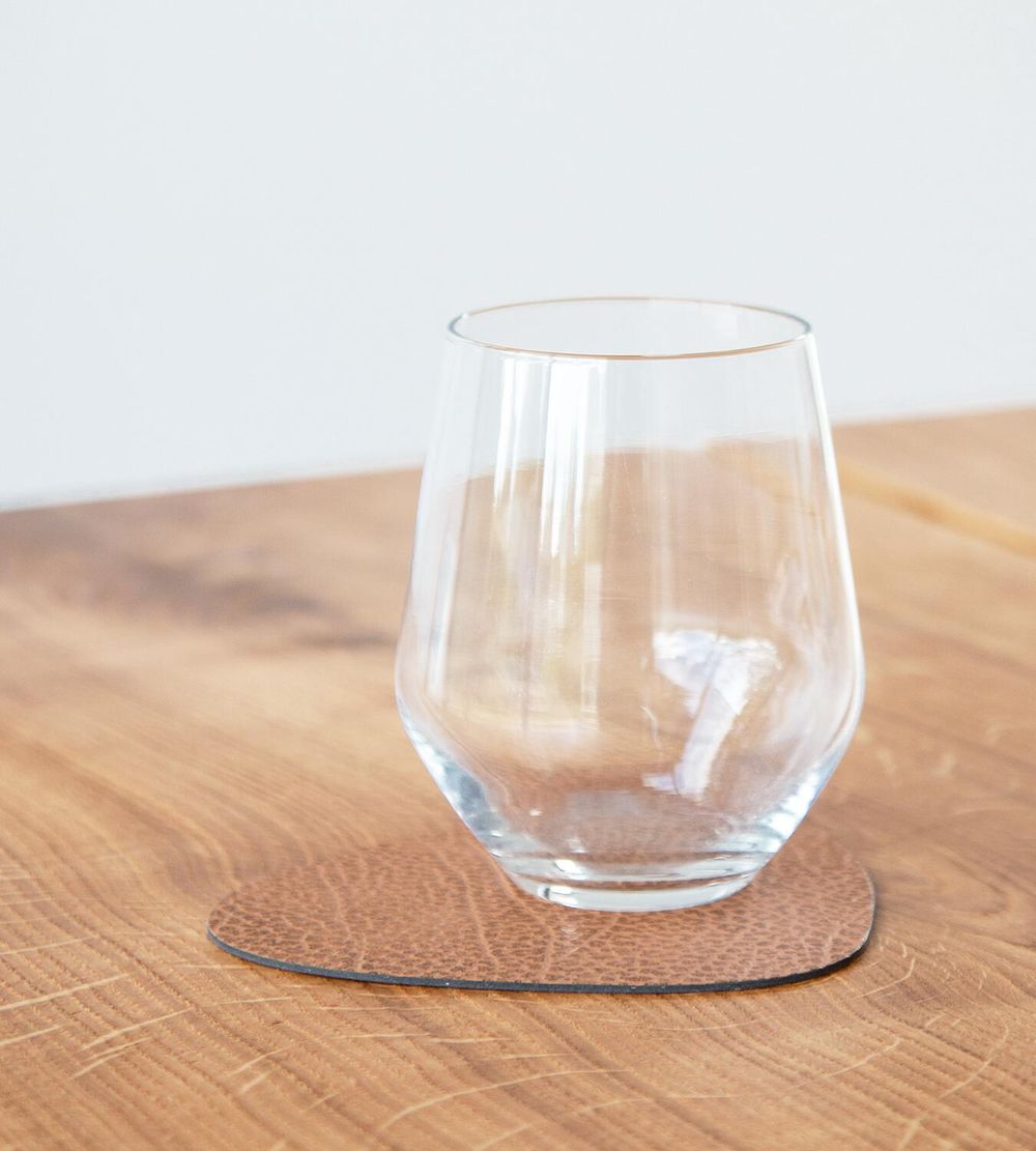 [product_category]-Lind Dna Curve Glass Coaster Hippo Leather, Natural-Lind DNA-5711905519317-990023-LIN-2