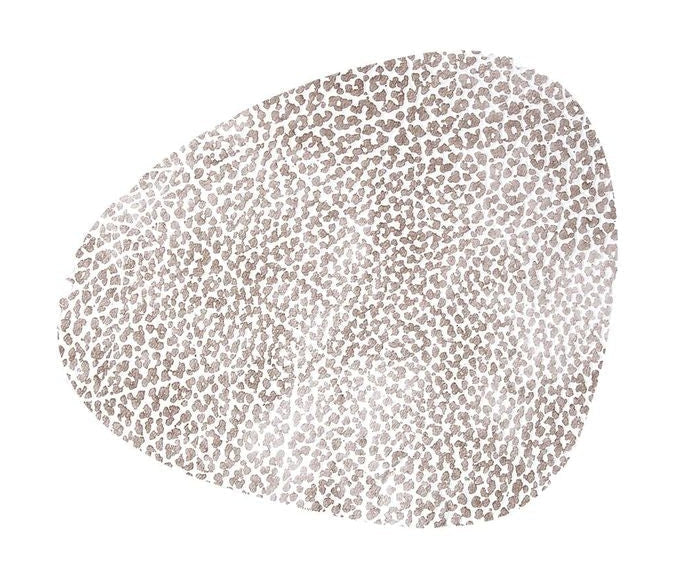 [product_category]-Lind Dna Curve Glass Coaster Hippo Leather, White Grey-Lind DNA-5711590992082-98925-LIN-1