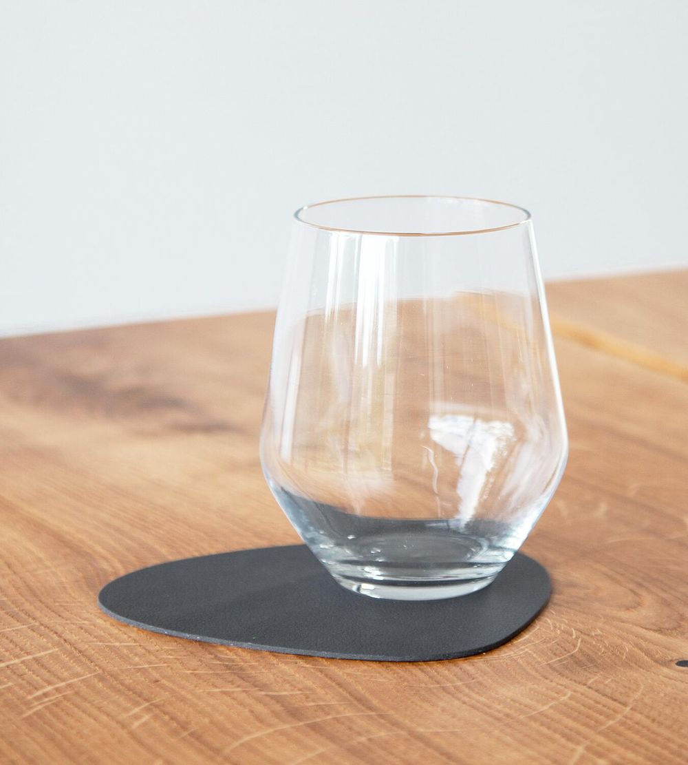 [product_category]-Lind Dna Curve Glass Coaster Nupo Leather, Anthracite-Lind DNA-5711590003009-981181-LIN-2