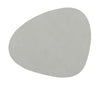 Lind Dna Curve Glass Coaster Nupo leer, metaalachtig