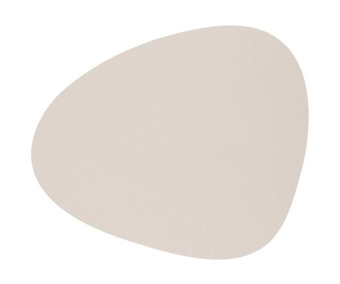 [product_category]-Lind Dna Curve Glass Coaster Nupo Leather, Soft Nude-Lind DNA-5711905528500-991144-LIN-1