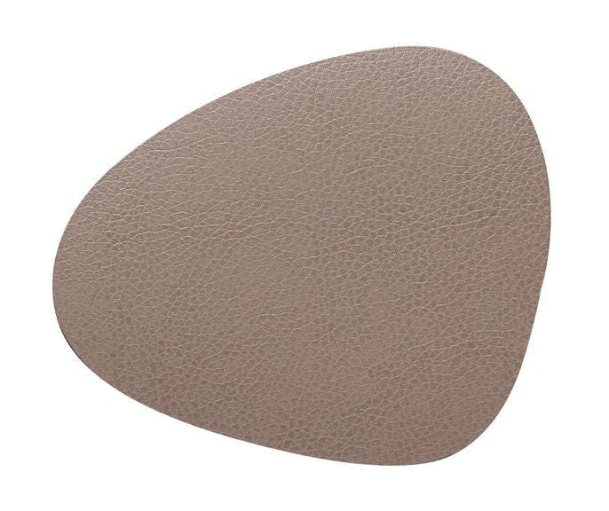 [product_category]-Lind Dna Curve Glass Coaster Serene Leather, Grey-Lind DNA-5711590996868-991510-LIN-1