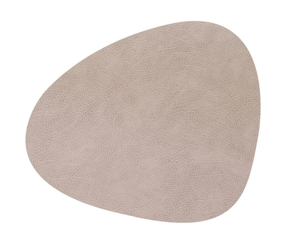 [product_category]-Lind Dna Curve Placemat Hippo Leather L, Warm Grey-Lind DNA-5711905522751-990222-LIN-1