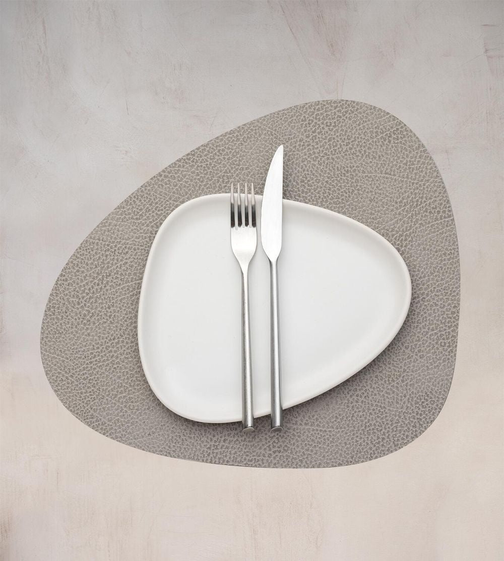 [product_category]-Lind Dna Curve Placemat Hippo Leather M, Anthracite Grey-Lind DNA-5740020100988-991650-LIN-2