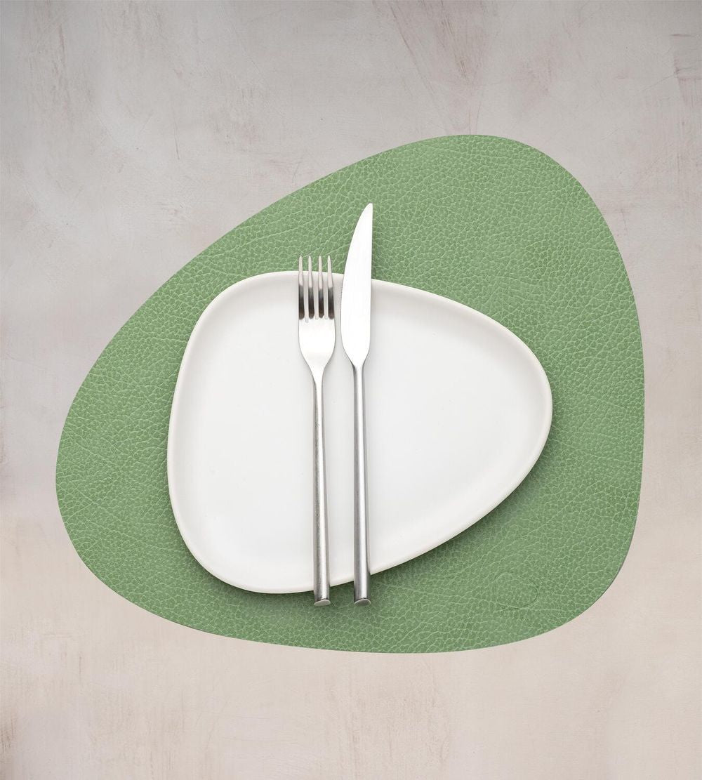 [product_category]-Lind Dna Curve Placemat Hippo Leather M, Forest Green-Lind DNA-5740020101015-991653-LIN-2