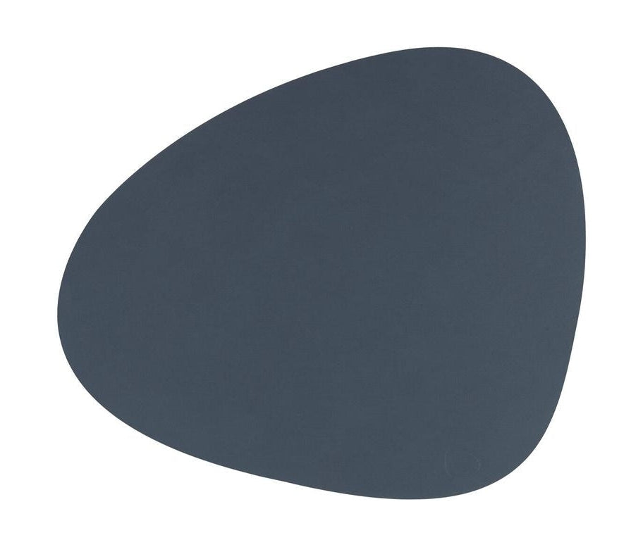 [product_category]-Lind Dna Curve Placemat Nupo Leather L, Dark Blue-Lind DNA-5711590183015-982474-LIN-1