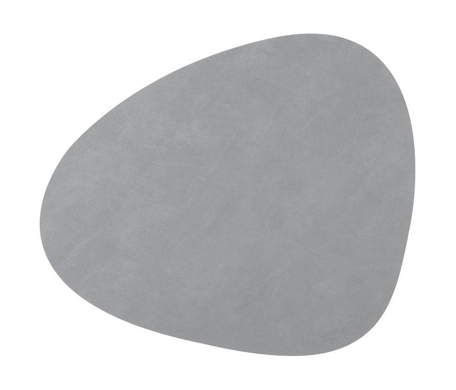 [product_category]-Lind Dna Curve Placemat Nupo Leather L, Light Grey-Lind DNA-5711590213408-981162-LIN-1