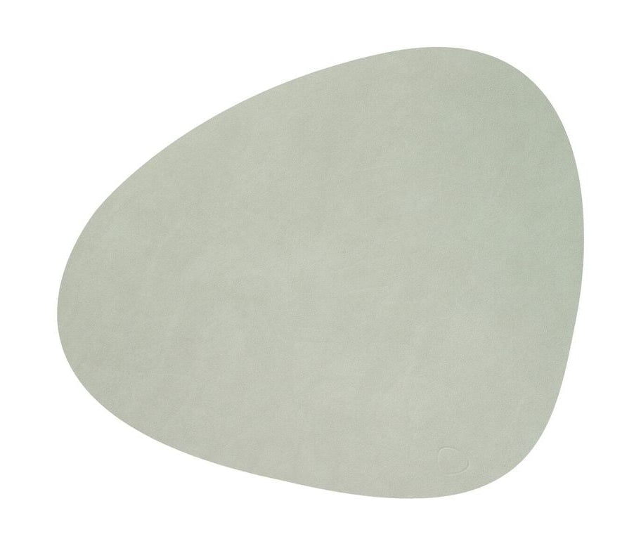 [product_category]-Lind Dna Curve Placemat Nupo Leather L, Olive Green-Lind DNA-5711905516699-983572-LIN-1