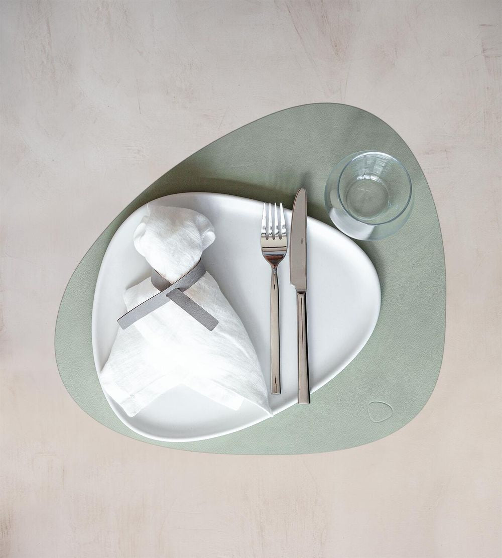 [product_category]-Lind Dna Curve Placemat Nupo Leather L, Olive Green-Lind DNA-5711905516699-983572-LIN-2