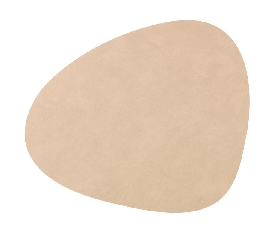 [product_category]-Lind Dna Curve Placemat Nupo Leather L, Sand-Lind DNA-5711590223407-981163-LIN-1
