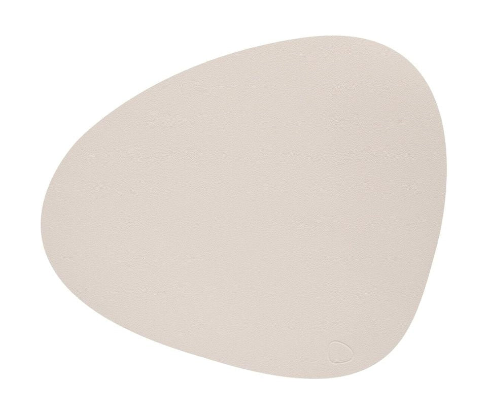 [product_category]-Lind Dna Curve Placemat Nupo Leather L, Soft Nude-Lind DNA-5711905528333-991127-LIN-1