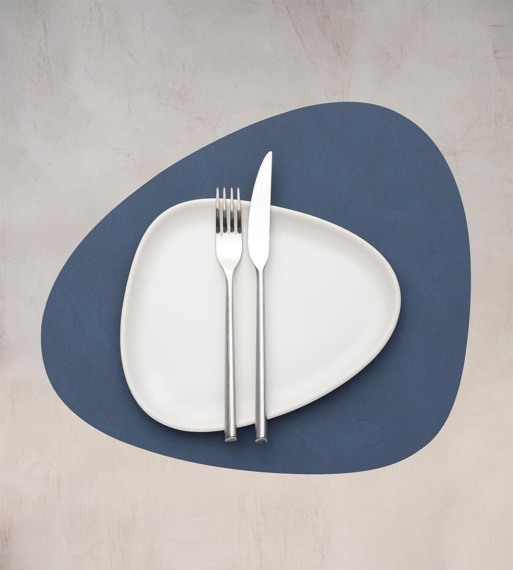 [product_category]-Lind Dna Curve Placemat Nupo Leather M, Dark Blue-Lind DNA-5740020101183-991670-LIN-2