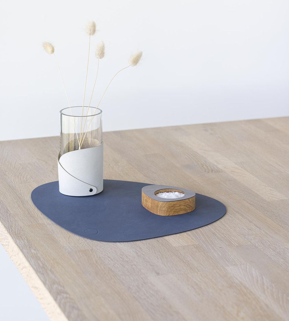 [product_category]-Lind Dna Curve Placemat Nupo Leather M, Dark Blue-Lind DNA-5740020101183-991670-LIN-4