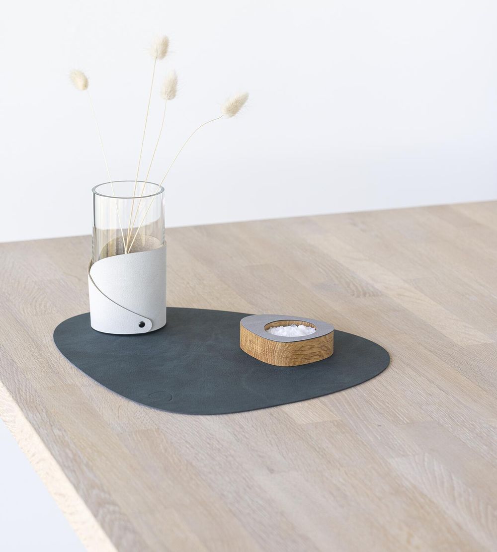 [product_category]-Lind Dna Curve Placemat Nupo Leather M, Dark Green-Lind DNA-5740020101206-991672-LIN-4