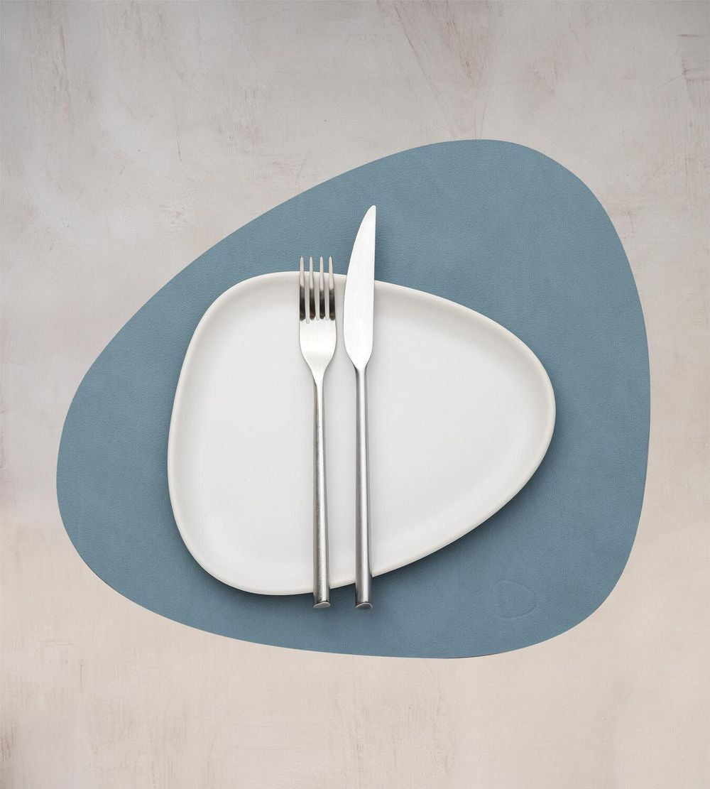 [product_category]-Lind Dna Curve Placemat Nupo Leather M, Light Blue-Lind DNA-5740020101213-991673-LIN-2
