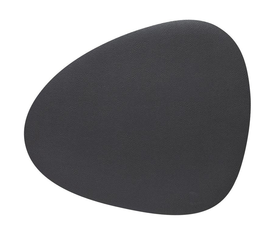[product_category]-Lind Dna Curve Placemat Serene Leather L, Anthracite-Lind DNA-5711590996523-991476-LIN-1