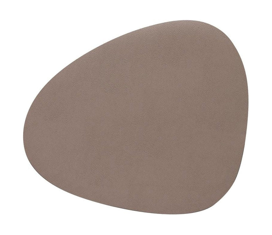 [product_category]-Lind Dna Curve Placemat Serene Leather L, Grey-Lind DNA-5711590996516-991475-LIN-1