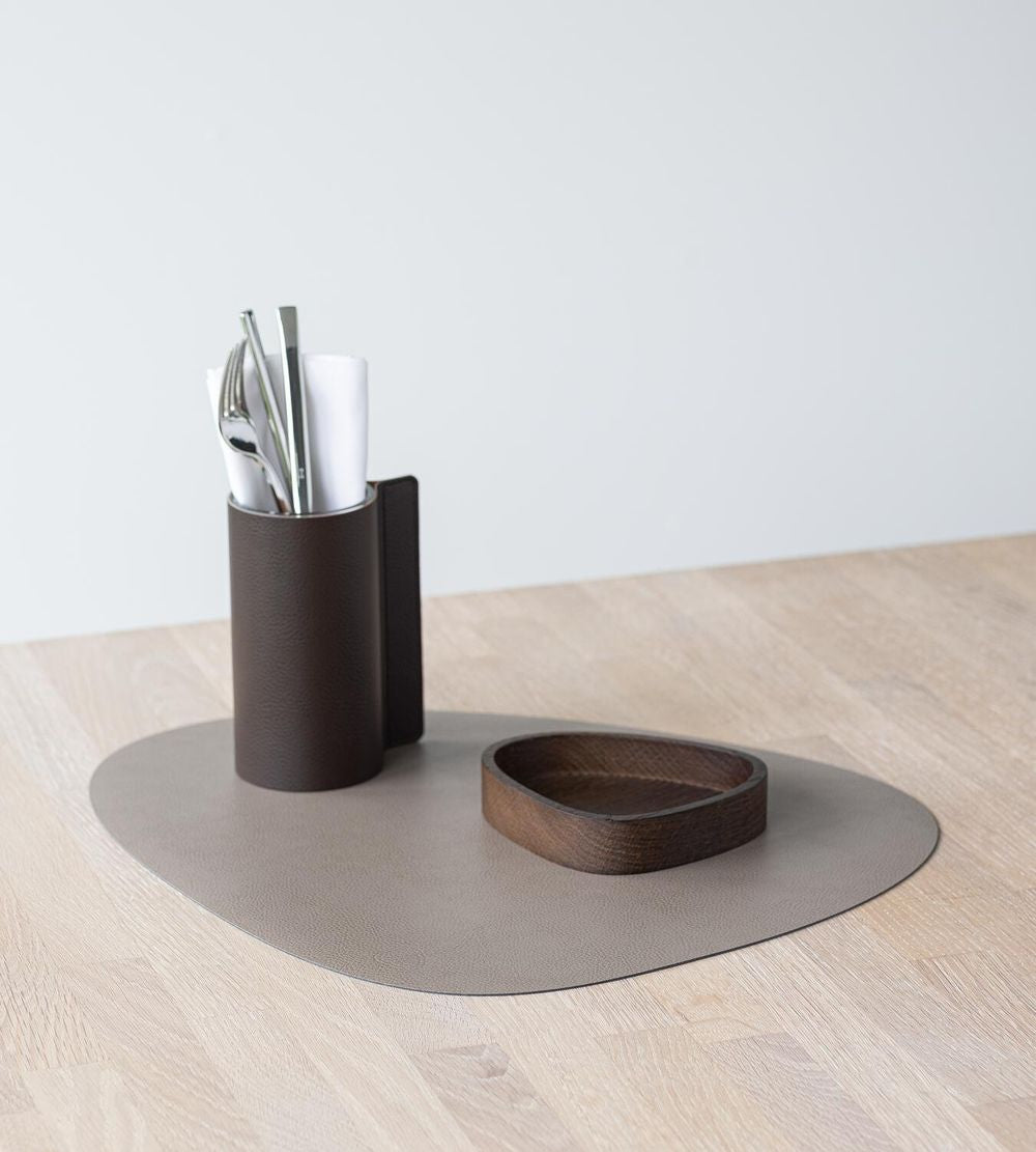 [product_category]-Lind Dna Curve Placemat Serene Leather L, Grey-Lind DNA-5711590996516-991475-LIN-3