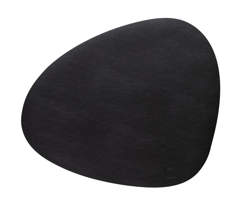 [product_category]-Lind Dna Curve Placemat Serene Leather M, Black-Lind DNA-5740020101428-991694-LIN-1