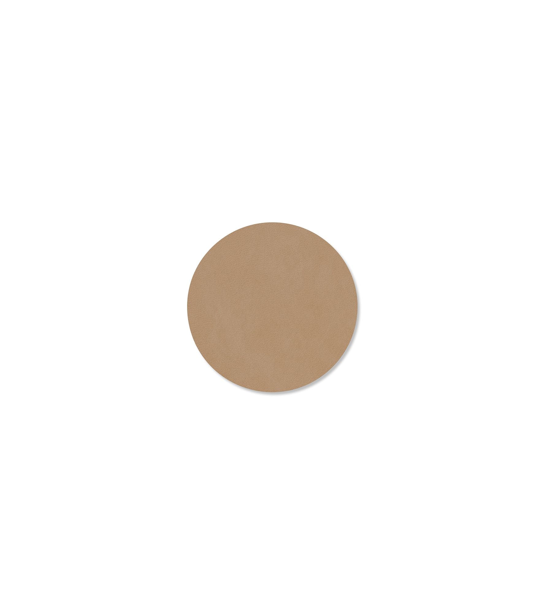 [product_category]-Lind Dna Glass Mat Circle, Nougat-Lind DNA-5740020105884-992037-LIN-1