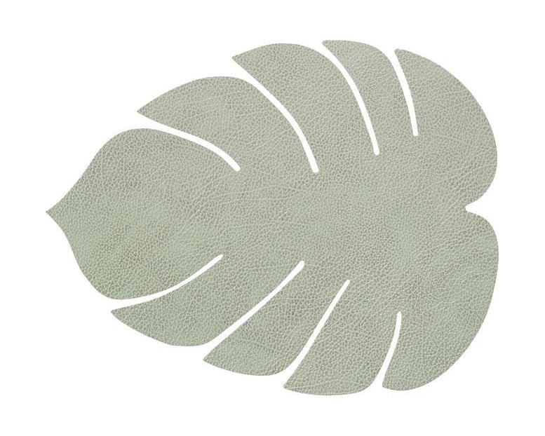 [product_category]-Lind Dna Leaf Placemat Hippo Leather S, Olive Green-Lind DNA-5711905518181-989956-LIN-1