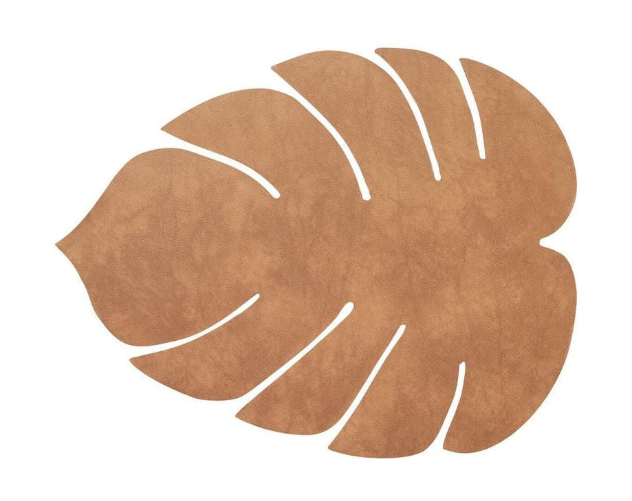 [product_category]-Lind Dna Leaf Placemat Nupo Leather L, Natural-Lind DNA-5711905519836-990075-LIN-1