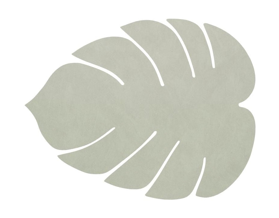 [product_category]-Lind Dna Leaf Placemat Nupo Leather L, Olive Green-Lind DNA-5711905518143-989952-LIN-1