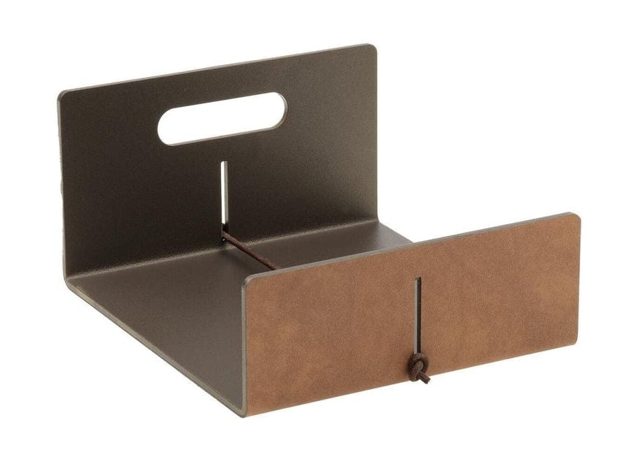 [product_category]-Lind Dna Napkin Holder Nupo Leather, Natural/Bronze-Lind DNA-5711590570396-982634-LIN-1