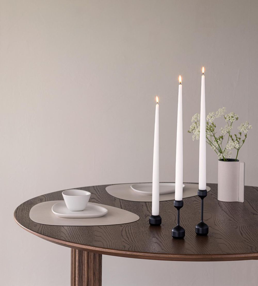 [product_category]-Lind Dna Silhouette 34 Candle Holder Set Of 2, Black-Lind DNA-5740020100520-991624-LIN-2