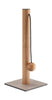 Lind DNA Spring Kitchen Roll Holder býčí kůže, teplá šedá/černá/přirozená