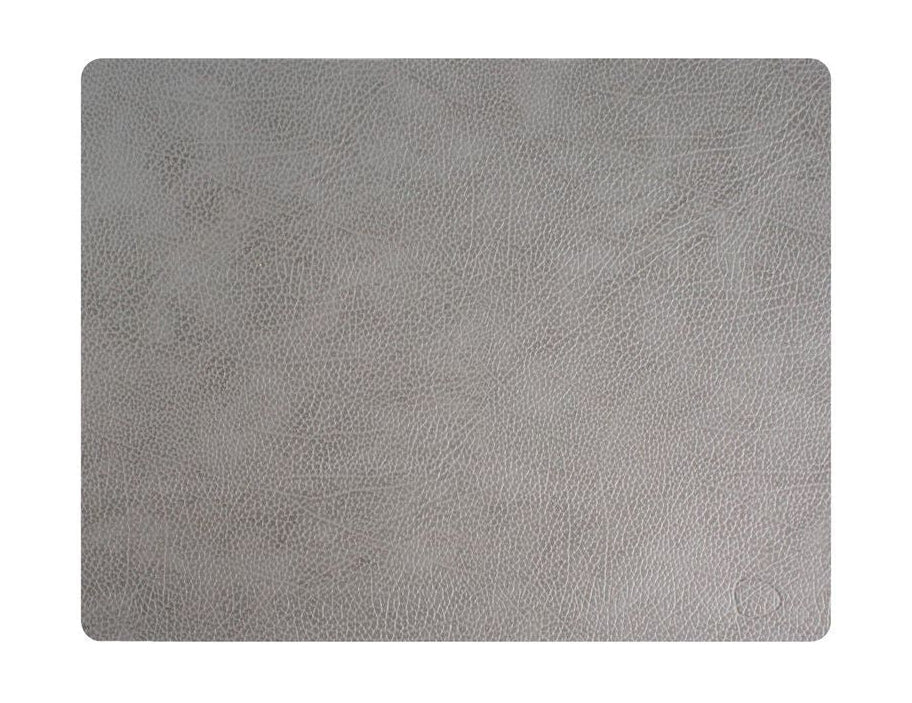 [product_category]-Lind Dna Square Placemat Hippo Leather L, Anthracite Grey-Lind DNA-5711590992686-98873-LIN-1