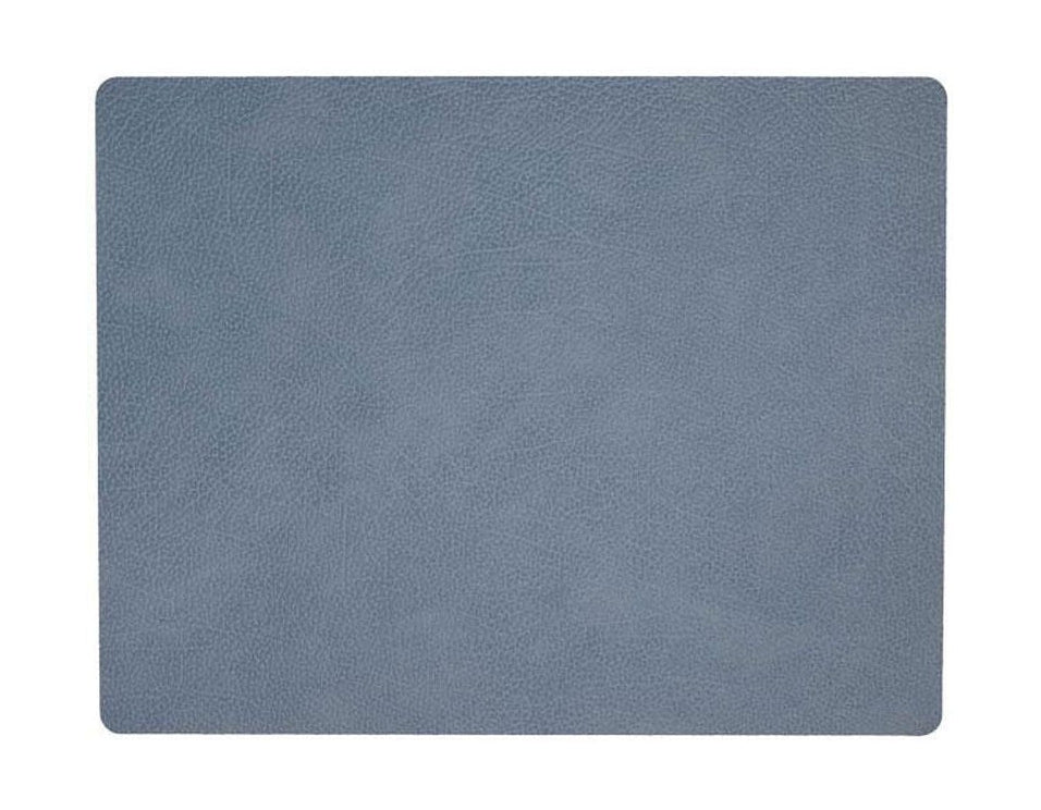 [product_category]-Lind Dna Square Placemat Hippo Leather L, Light Blue-Lind DNA-5711591591451-981257-LIN-1