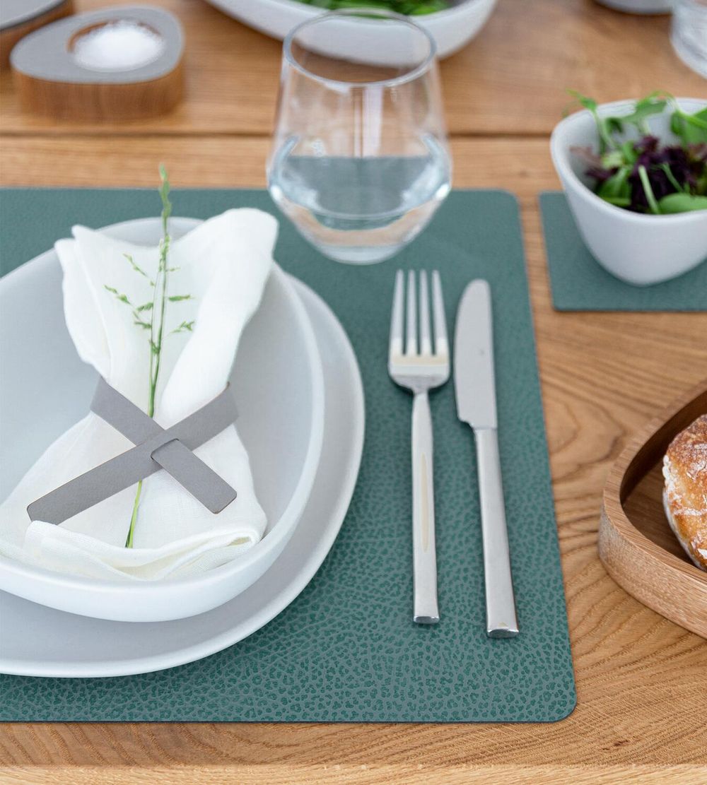 [product_category]-Lind Dna Square Placemat Hippo Leather L, Pastel Green-Lind DNA-5711591461457-981134-LIN-4