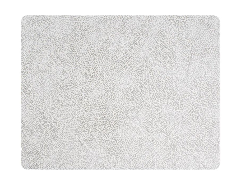 [product_category]-Lind Dna Square Placemat Hippo Leather L, White Grey-Lind DNA-5711590992181-98935-LIN-1
