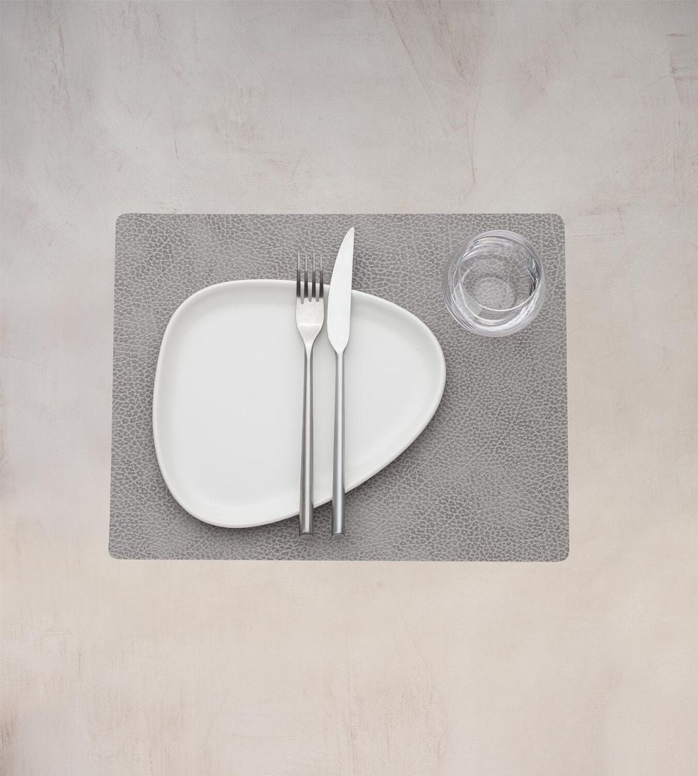 [product_category]-Lind Dna Square Placemat Hippo Leather M, Anthracite Grey-Lind DNA-5711590999661-991581-LIN-2