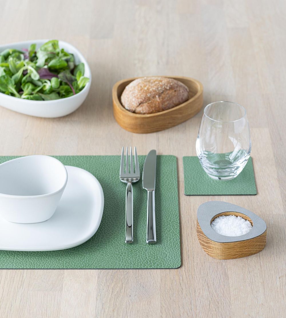[product_category]-Lind Dna Square Placemat Hippo Leather M, Forest Green-Lind DNA-5711590999692-991584-LIN-3