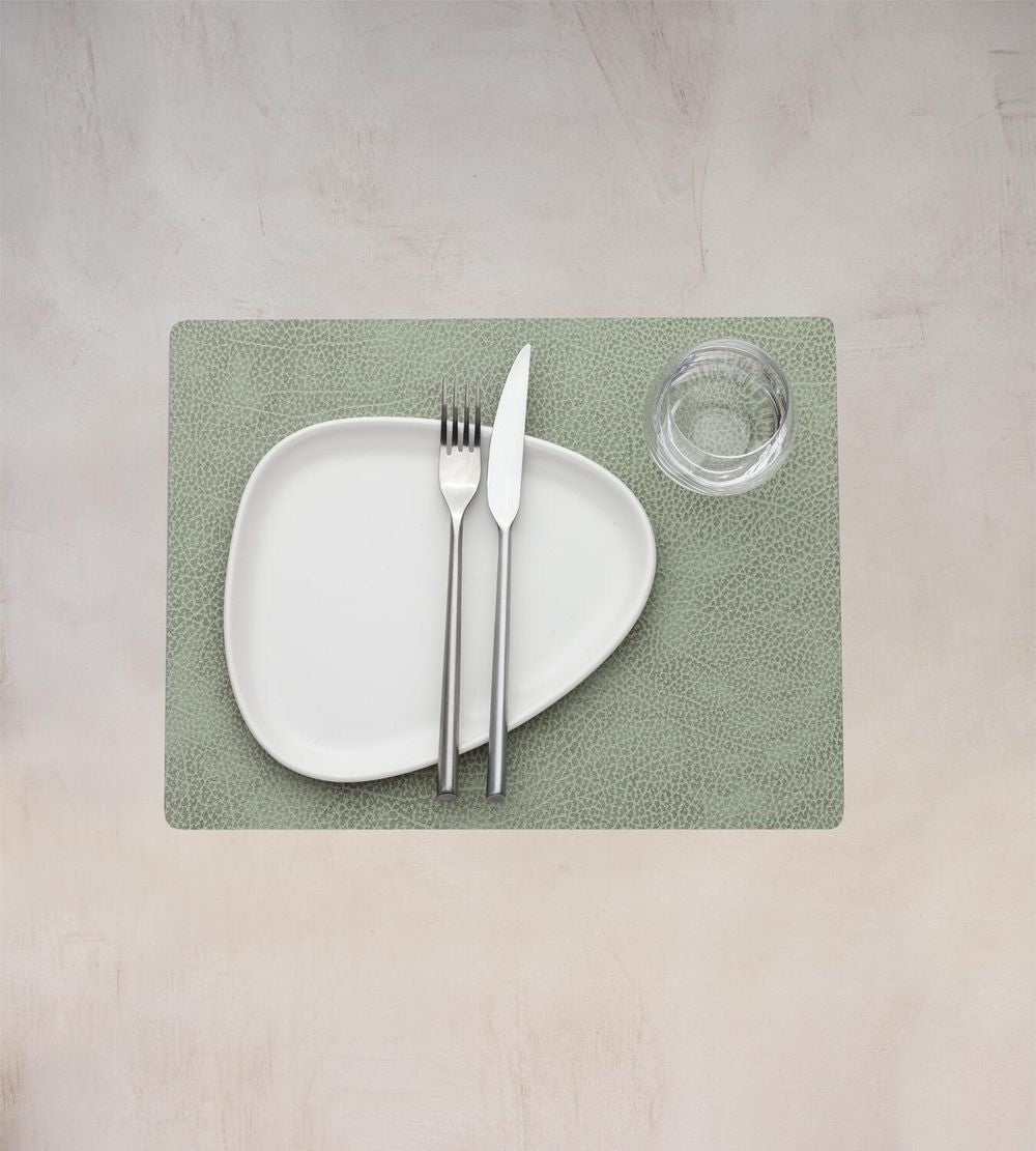 [product_category]-Lind Dna Square Placemat Hippo Leather M, Olive Green-Lind DNA-5711590999746-991589-LIN-2